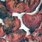 Baked Beet Chips Baked Beet Chips