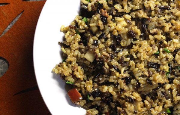 wild-rice-stuffing wild rice, stuffing