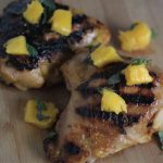 Mango Marinated Grilled Chicken Thighs Mango Marinated Grilled Chicken Thighs