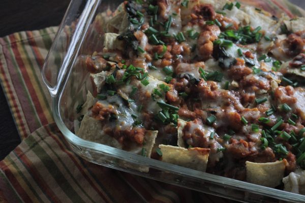 red lentil enchiladas