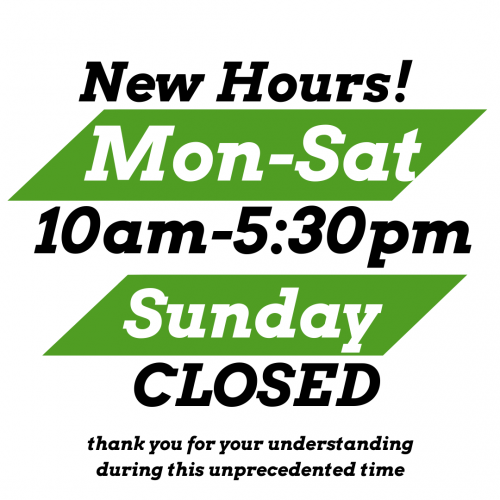 Copy of New Hours!